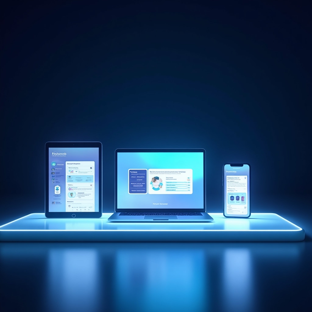 Anteprima piattaforma gestione condominiale su dispositivi multipli